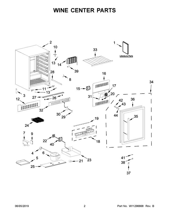 Diagram for WUW35X24DS02