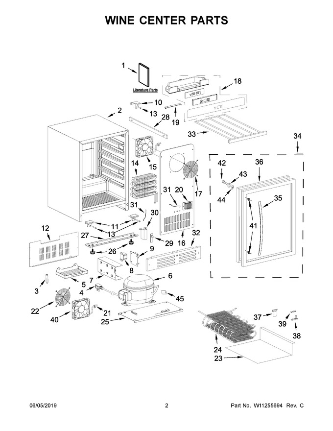 Diagram for WUW55X24HS00