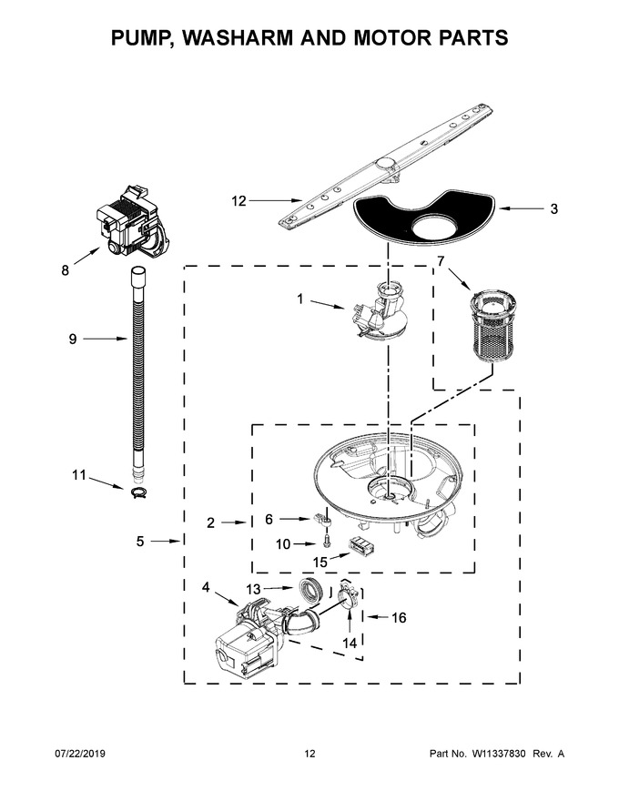 Diagram for WDF130PAHW1
