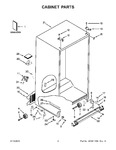 Diagram for 02 - Cabinet Parts