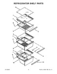 Diagram for 04 - Refrigerator Shelf Parts