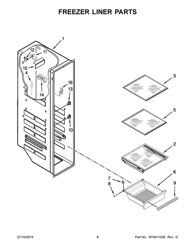 Diagram for WSF26C3EXF01