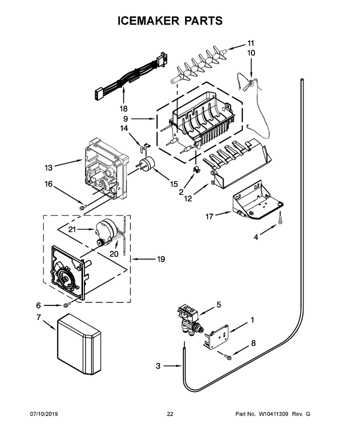Diagram for WSF26C3EXF01