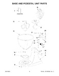 Diagram for 03 - Base And Pedestal Unit Parts