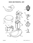 Diagram for 05 - Base And Pedestal Unit