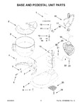 Diagram for 04 - Base And Pedestal Unit Parts