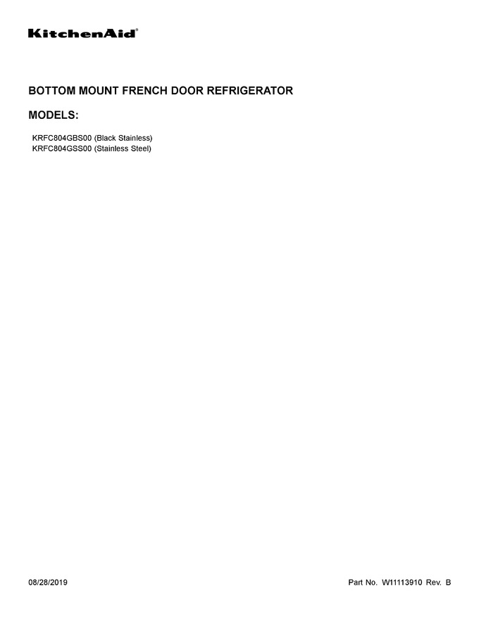 Diagram for KRFC804GSS00