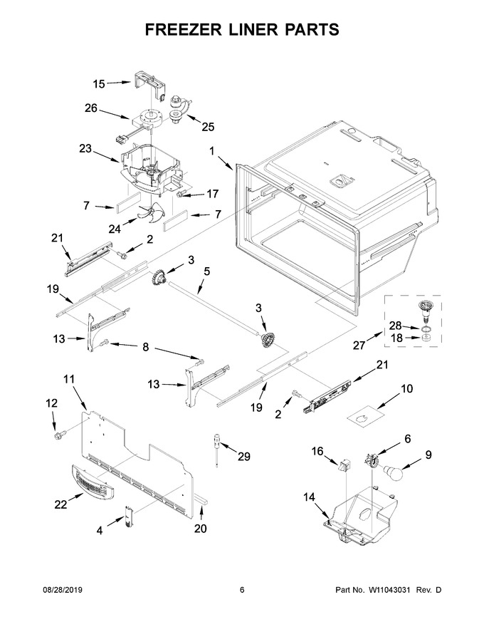 Diagram for WRF555SDHW00