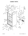 Diagram for 02 - Cabinet Parts