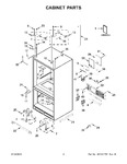 Diagram for 02 - Cabinet Parts