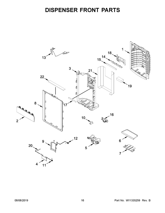 Diagram for WRF954CIHZ02