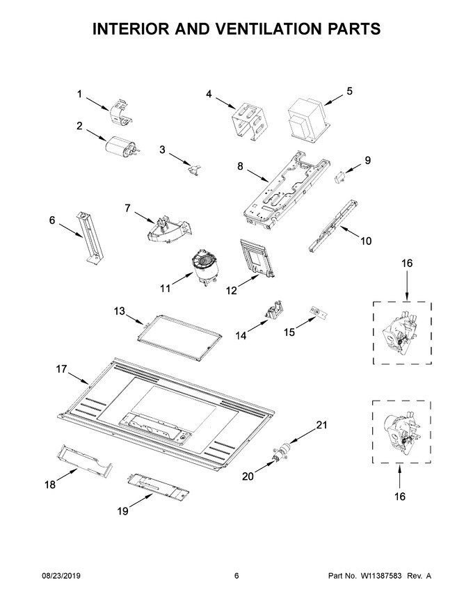 Diagram for YWMH54521JZ0