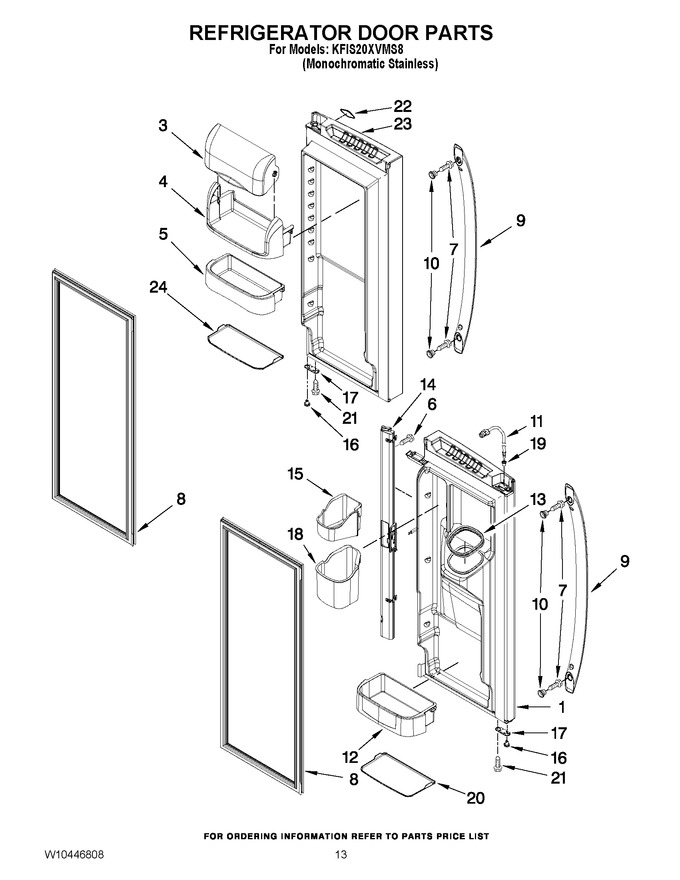Diagram for KFIS20XVMS8