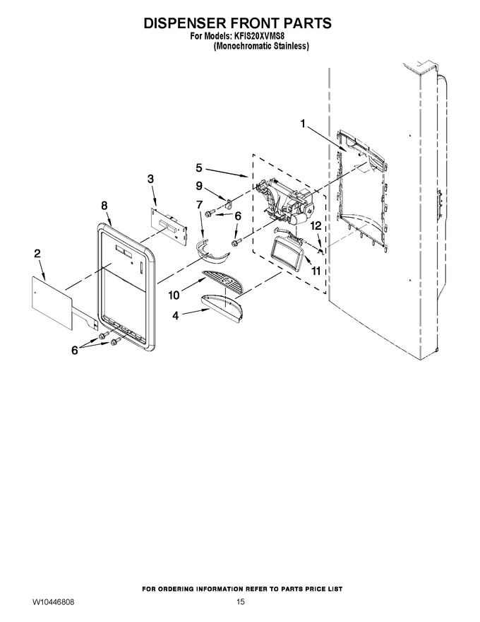 Diagram for KFIS20XVMS8