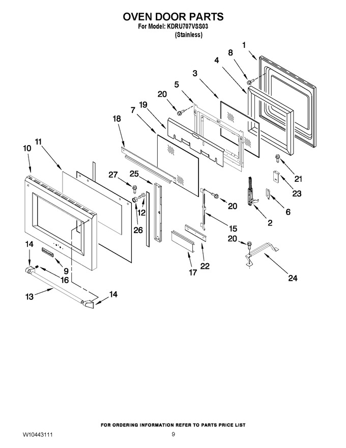 Diagram for KDRU707VSS03