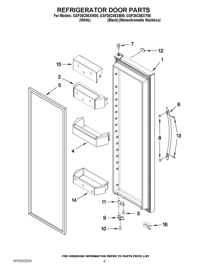 Diagram for GSF26C5EXB00