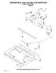 Diagram for 02 - Burner Box, Gas Valves, And Switches