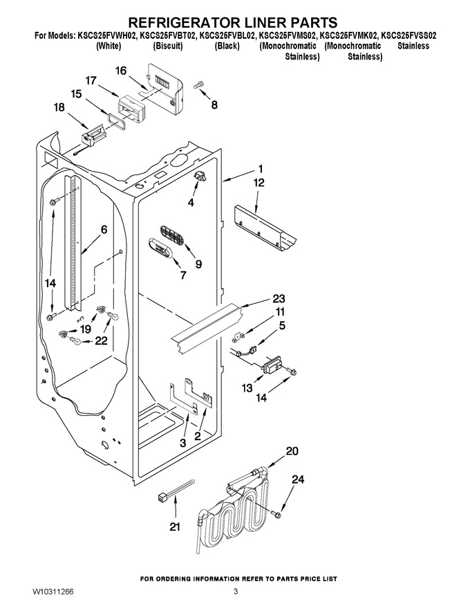 Diagram for KSCS25FVMS02