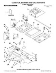 Diagram for 01 - Cooktop, Burner And Grate Parts
