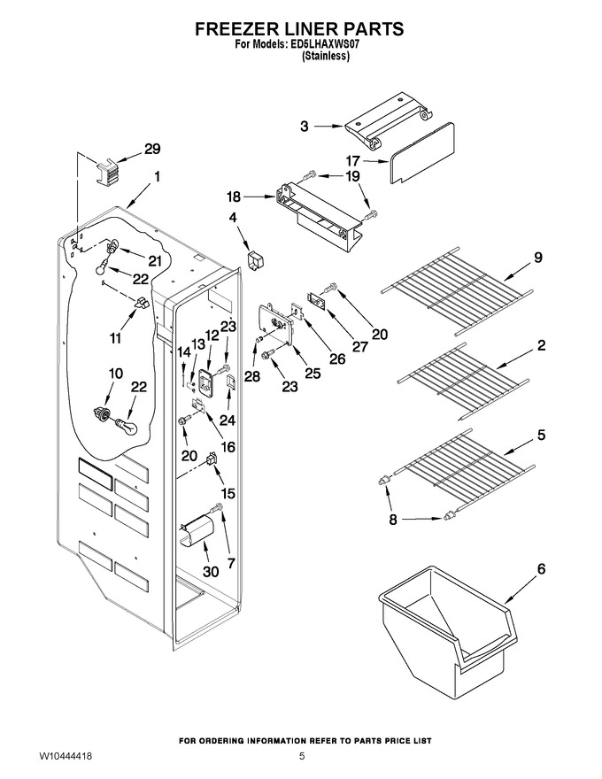 Diagram for ED5LHAXWS07