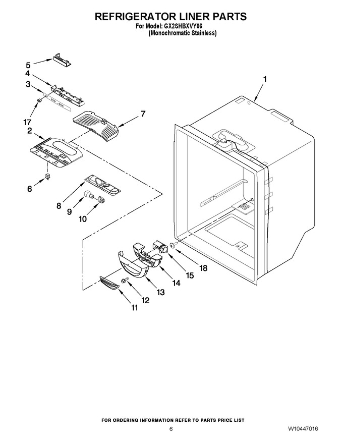 Diagram for GX2SHBXVY06