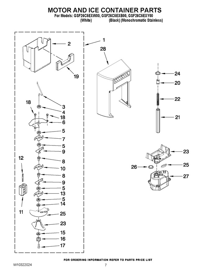 Diagram for GSF26C5EXW00