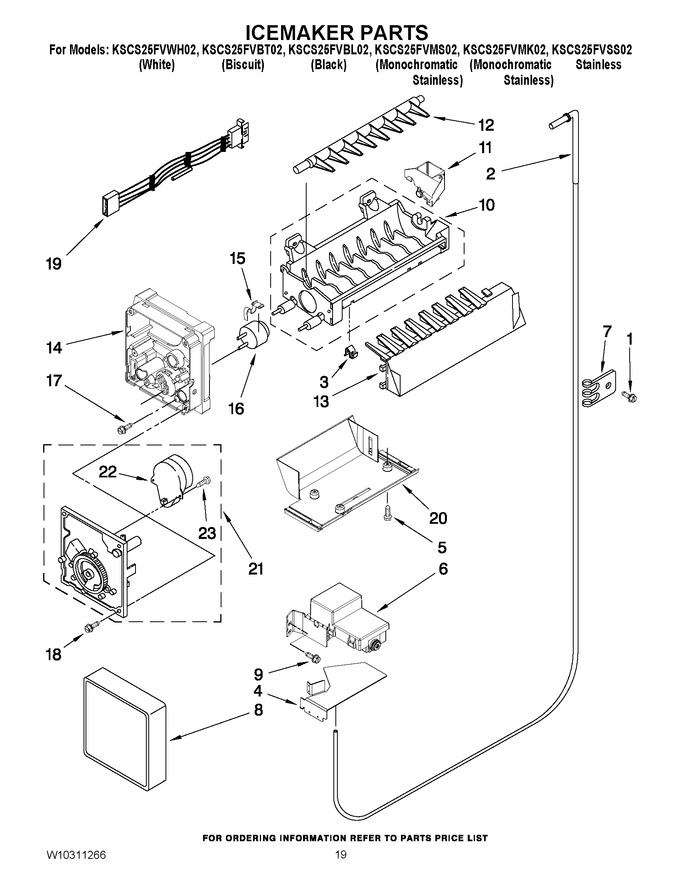 Diagram for KSCS25FVMK02