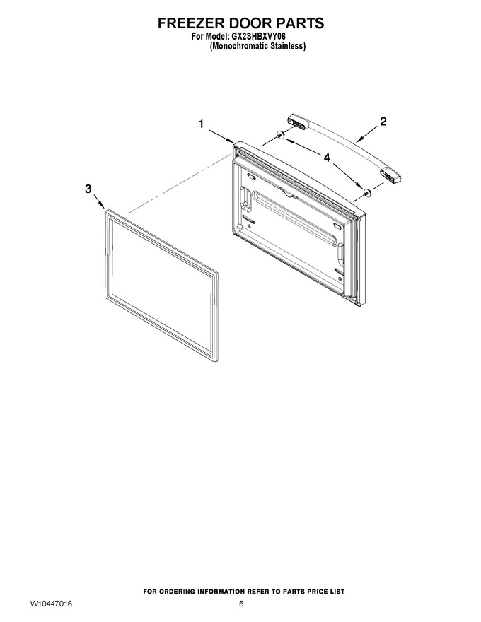 Diagram for GX2SHBXVY06