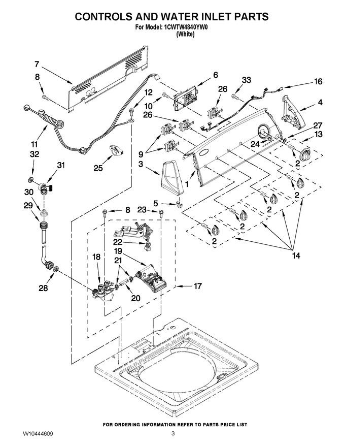 Diagram for 1CWTW4840YW0
