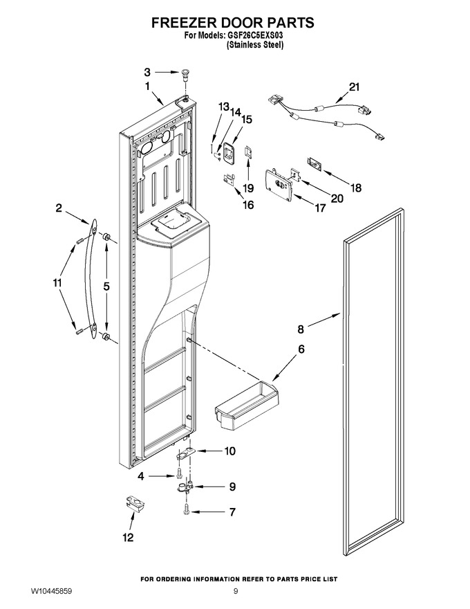 Diagram for GSF26C5EXS03