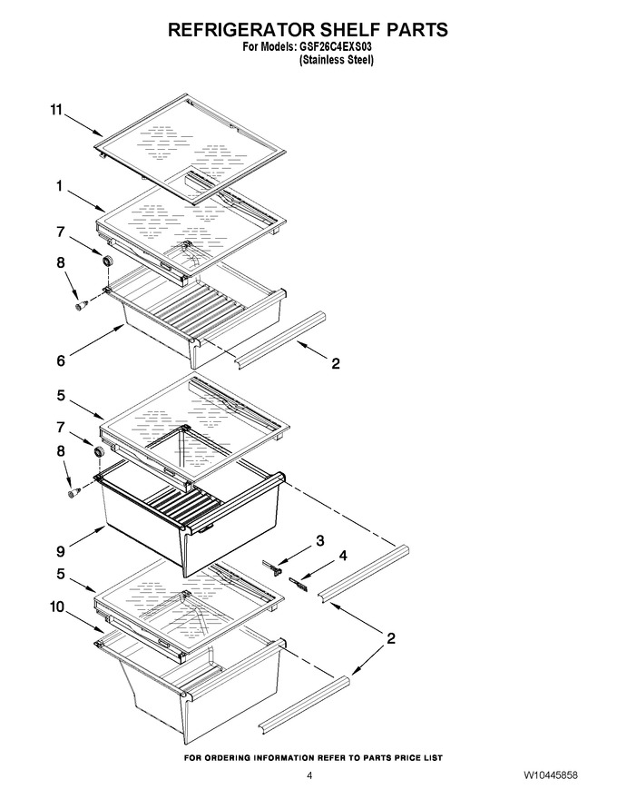 Diagram for GSF26C4EXS03