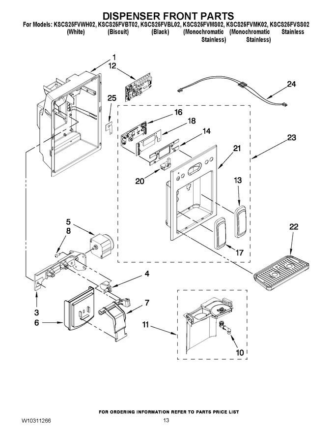 Diagram for KSCS25FVMS02