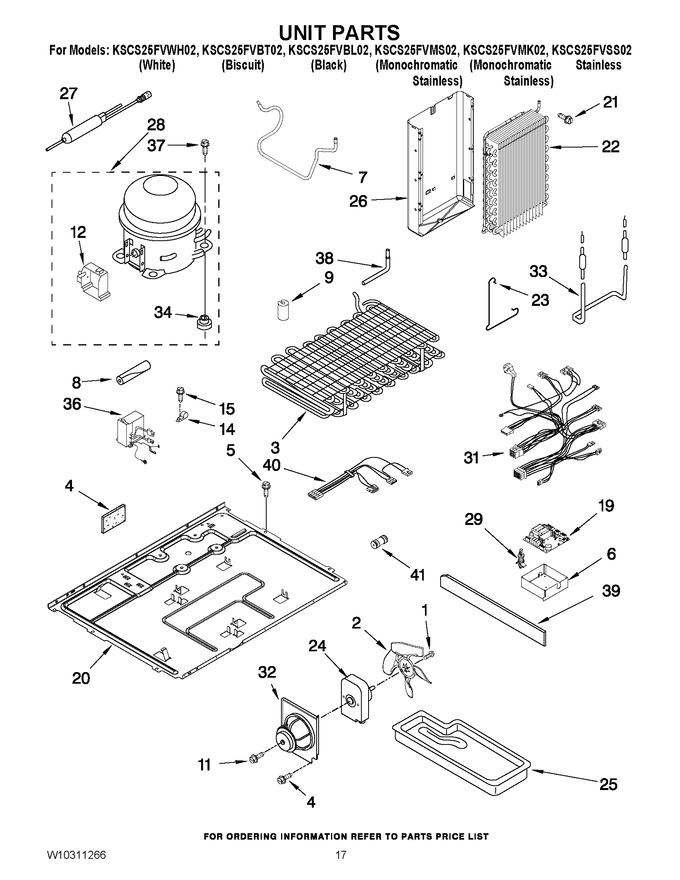 Diagram for KSCS25FVWH02