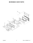 Diagram for 04 - Microwave Door Parts