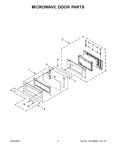 Diagram for 04 - Microwave Door Parts