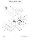 Diagram for 02 - Control Panel Parts