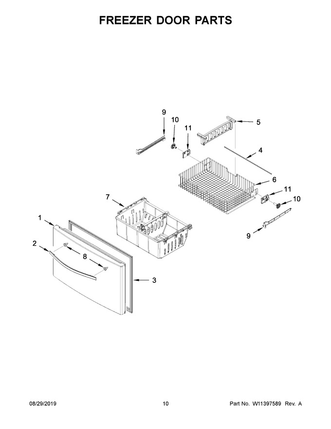 Diagram for WRF555SDHV00