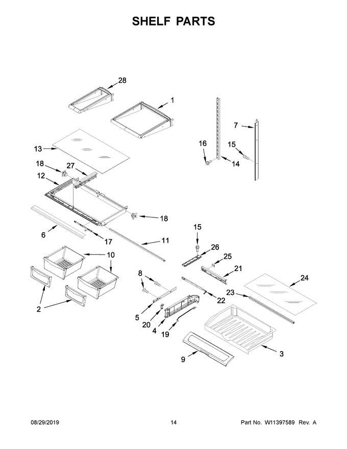 Diagram for WRF555SDHV00