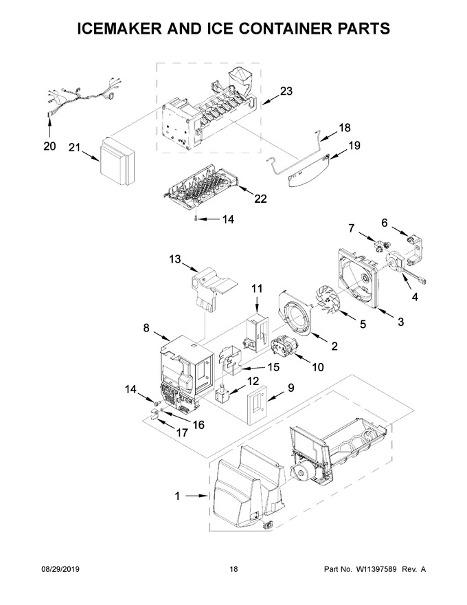 Diagram for WRF555SDHV00