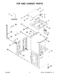 Diagram for 02 - Top And Cabinet Parts