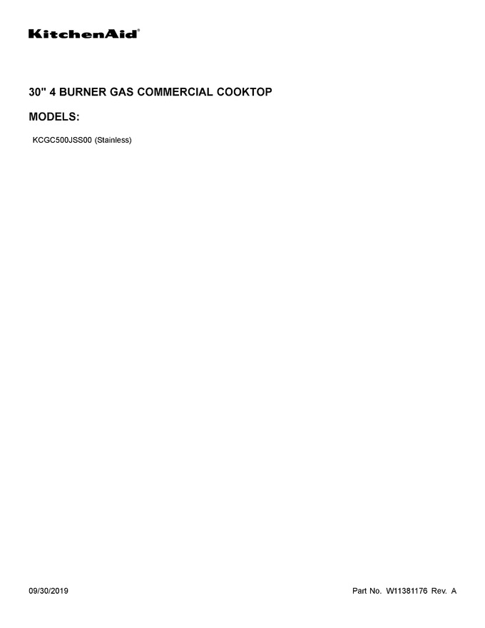 Diagram for KCGC500JSS00