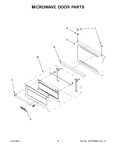 Diagram for 04 - Microwave Door Parts
