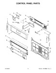 Diagram for 03 - Control Panel Parts