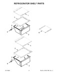 Diagram for 04 - Refrigerator Shelf Parts