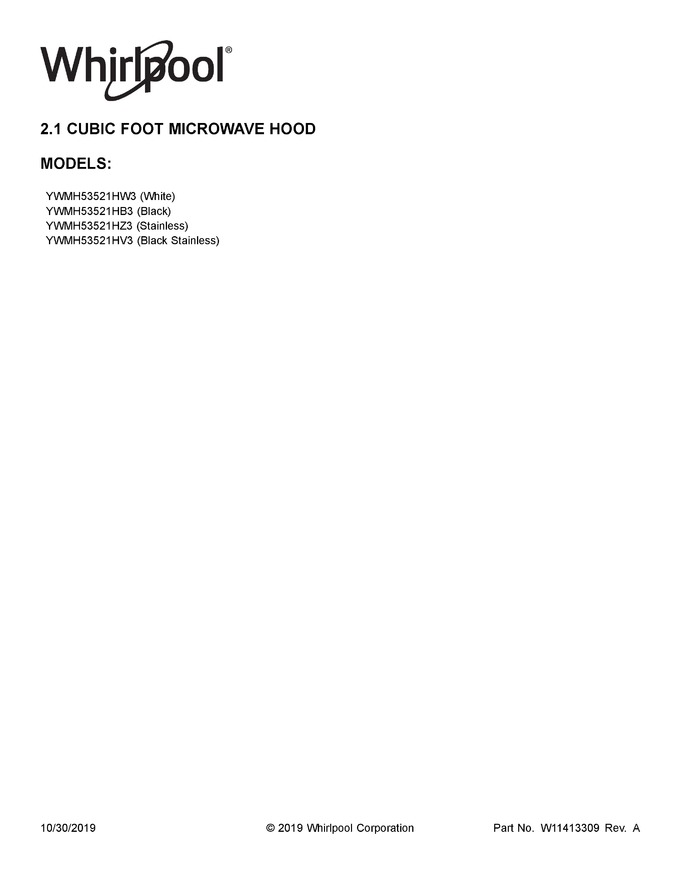 Diagram for YWMH53521HV3