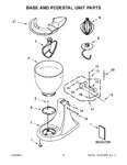 Diagram for 05 - Base And Pedestal Unit Parts