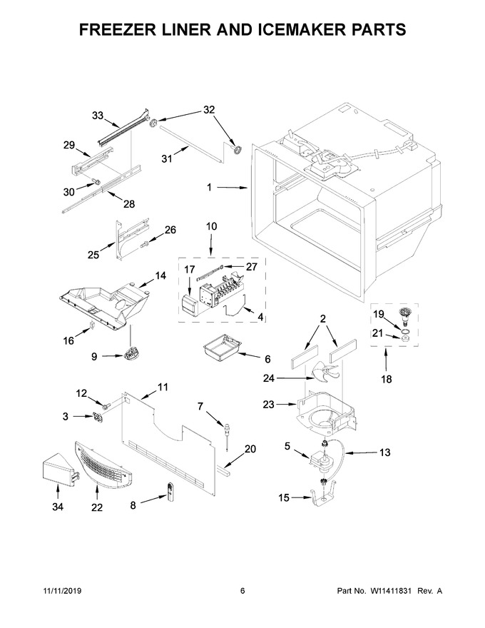 Diagram for WRF535SMHZ03