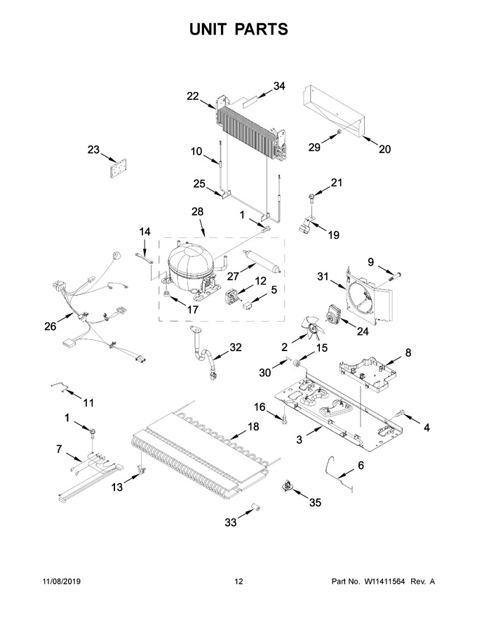 Diagram for WRF535SWHB02