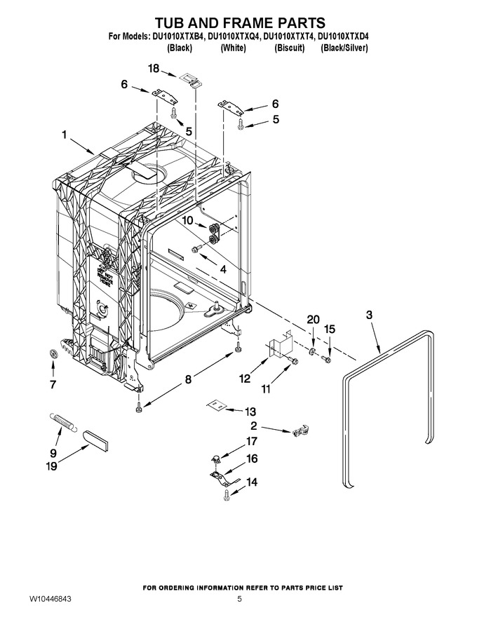 Diagram for DU1010XTXD4