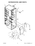 Diagram for 03 - Refrigerator Liner Parts